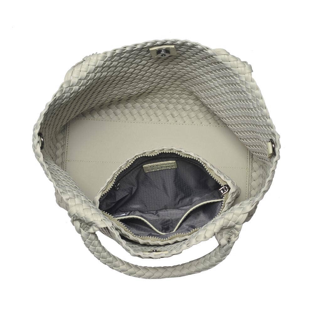 Sol and Selene - Vendita all'ingrosso Borsa tote - Donna - Borsa Media in Neoprene Intrecciato "Sky's The Limit"123