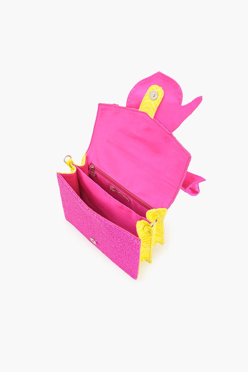 America & Beyond – wholesale Top handle bag – women's – Amalfi Beaded Top Handle Bag3