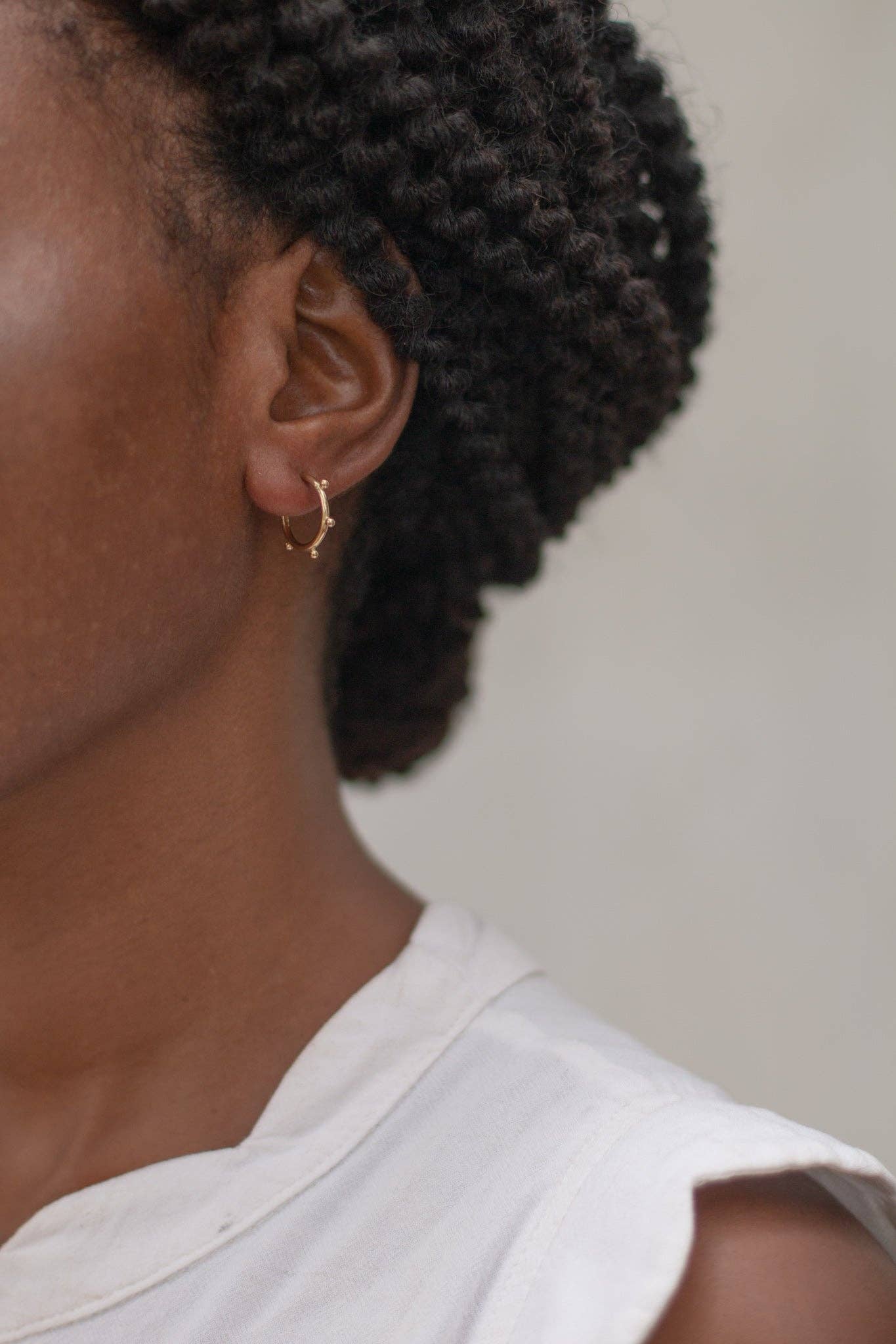 YEWŌ Collective - Wholesale Hoop Earrings - Bentu Hoops (Sm / Lg)4