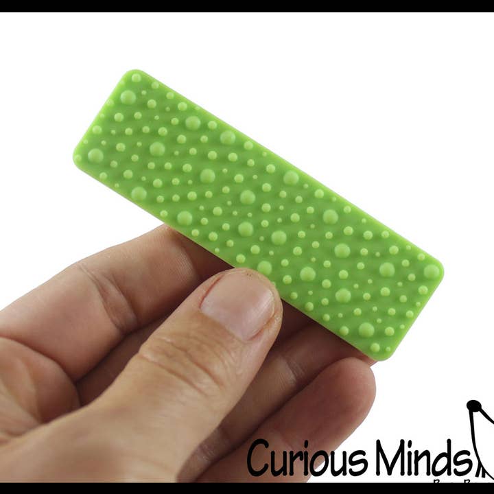 Curious Minds Toys - Wholesale Fidget toy – Kids - 1 Textured Silicone Stickers - Calming Fidget Breathing Rela3