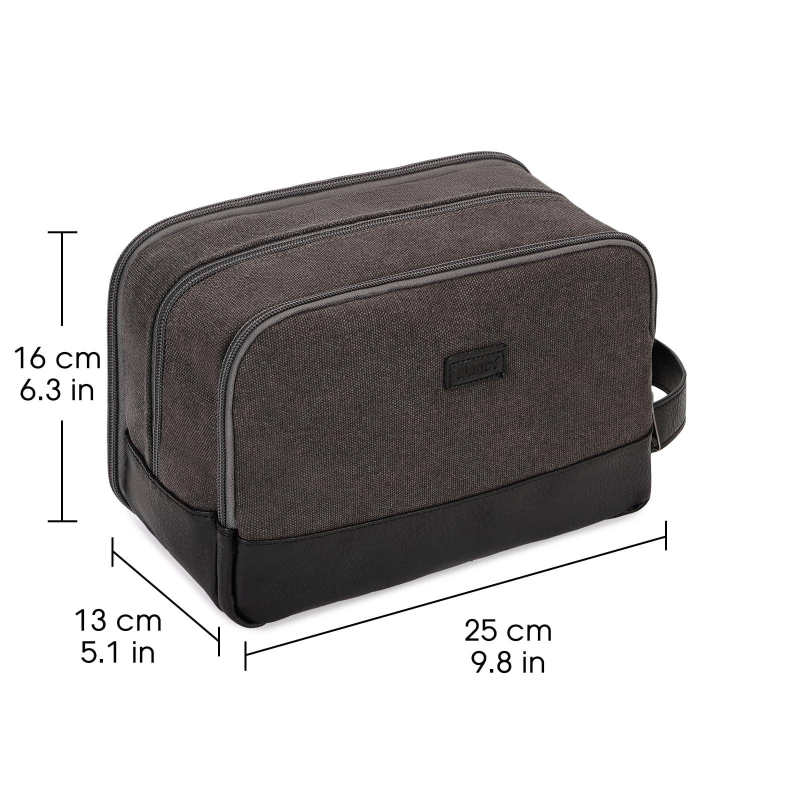 wandf - Wholesale Toiletry Bag - Men's - Canvas Travel Toiletry Shaving Bag Hanging Dopp Kit Unisex24