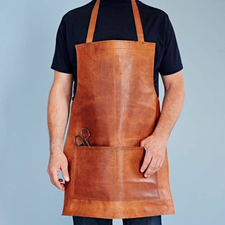 The Paper High Gift Company Limited - Wholesale Apron - Distressed Leather Apron - Handmade1