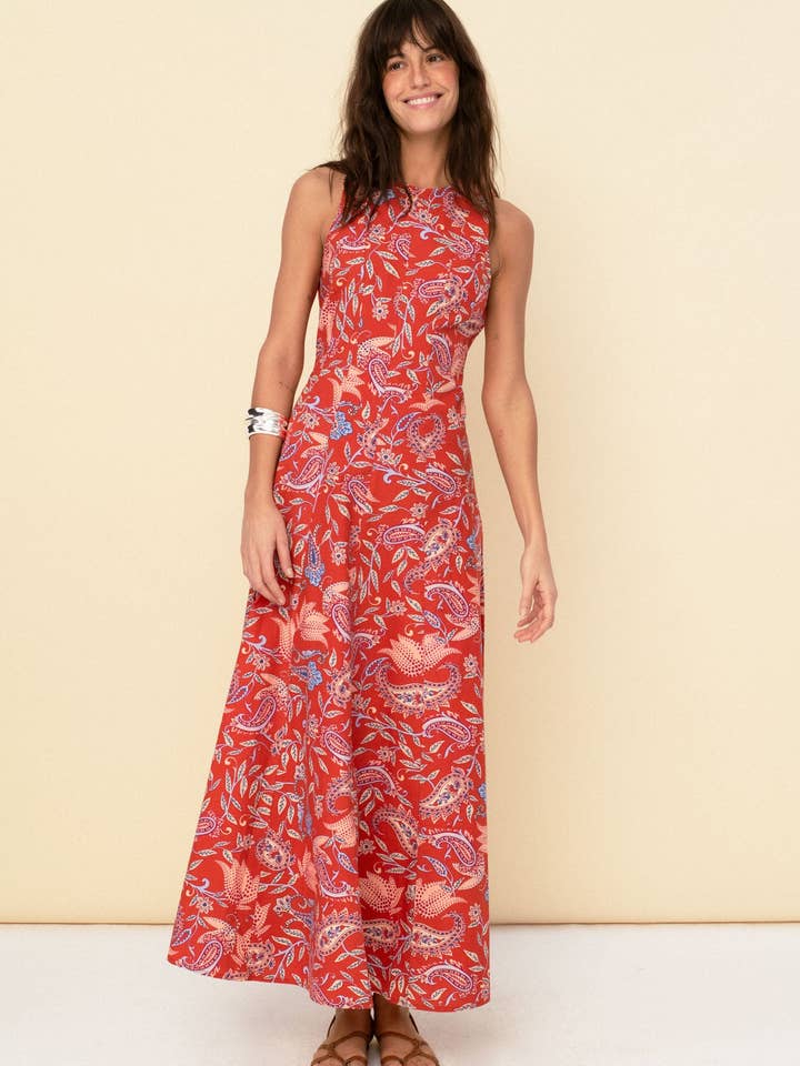 Sonmer Shop USA - Wholesale Dress - Women's - Helena dress terracotta