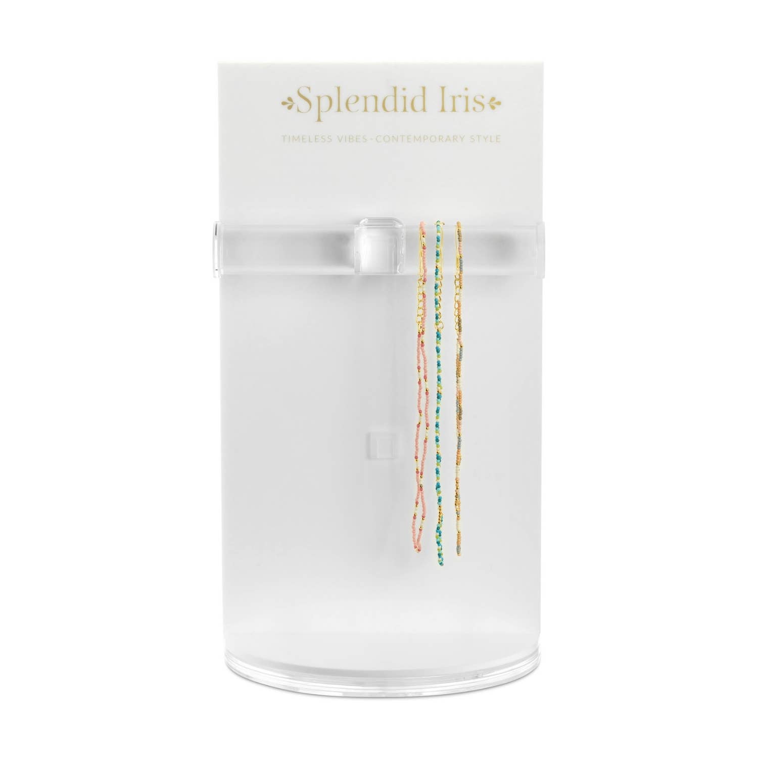 Splendid Iris - Wholesale Retailer Display - Jewelry - Branded 5 Bar Bracelet Spinner3