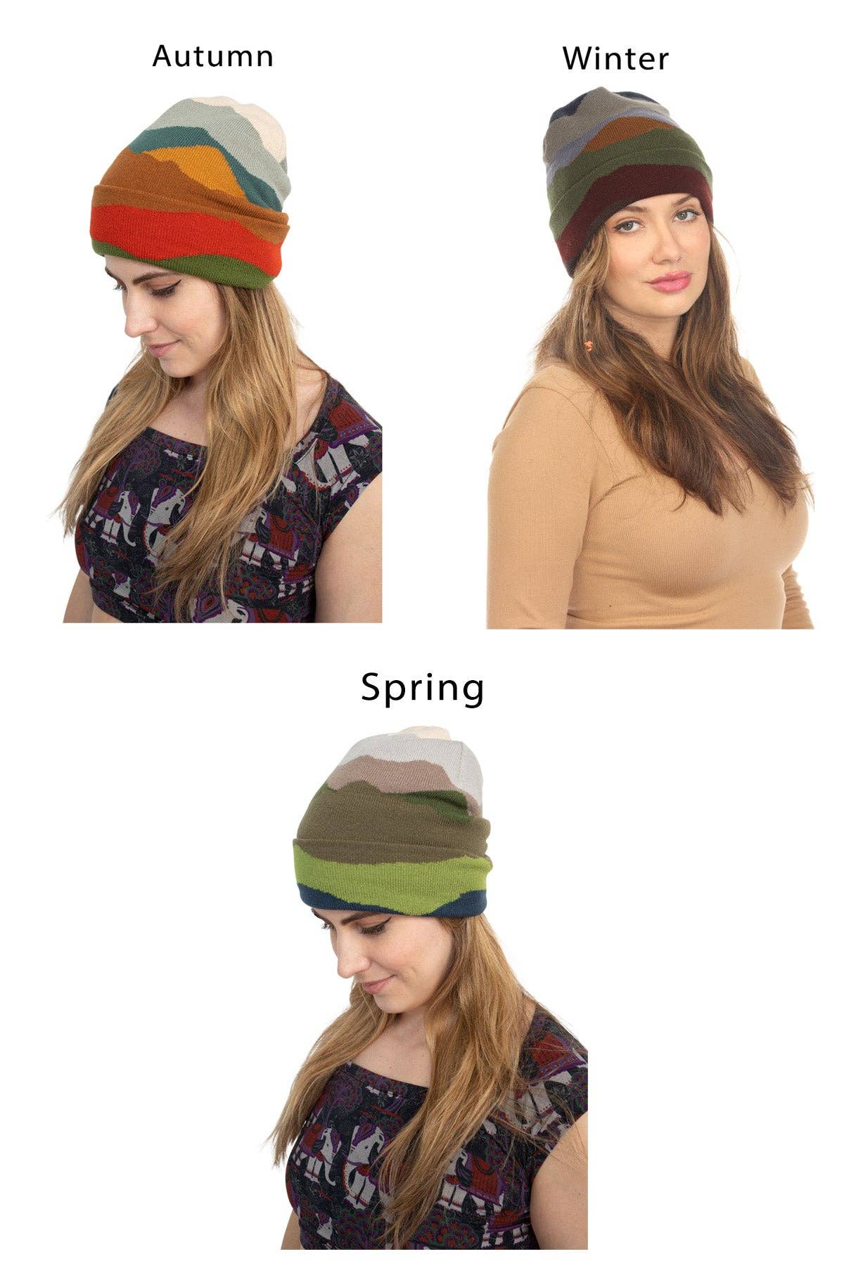 Lakhays Collection Inc. – wholesale Mössa - Unisex – Mountain Landscape Mössa2