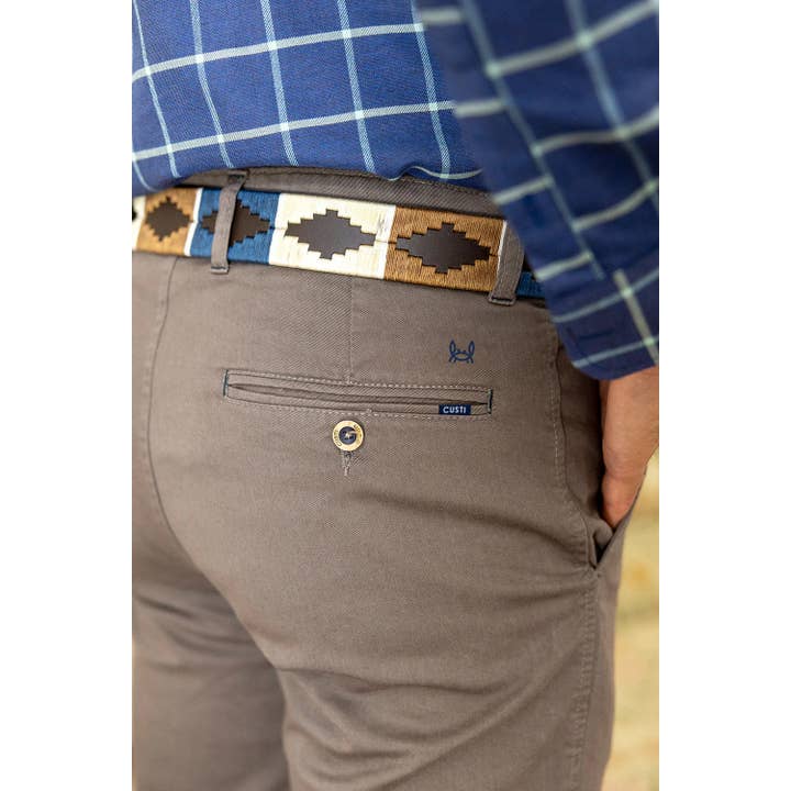 Elastic Chino Pants Mink | Jesulín for wholesale by Custi Mikelo: Men's Clothing & Christmas Gifts