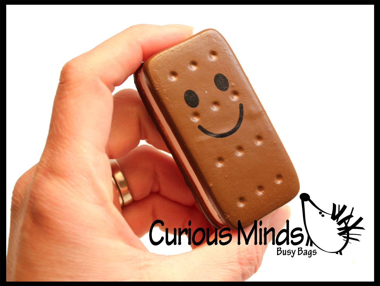 Curious Minds Toys - Vendita all'ingrosso Giocattolo squishy - Bambini e neonati - 1 simpatico snack da cinema, squishy slow rise foam cha8