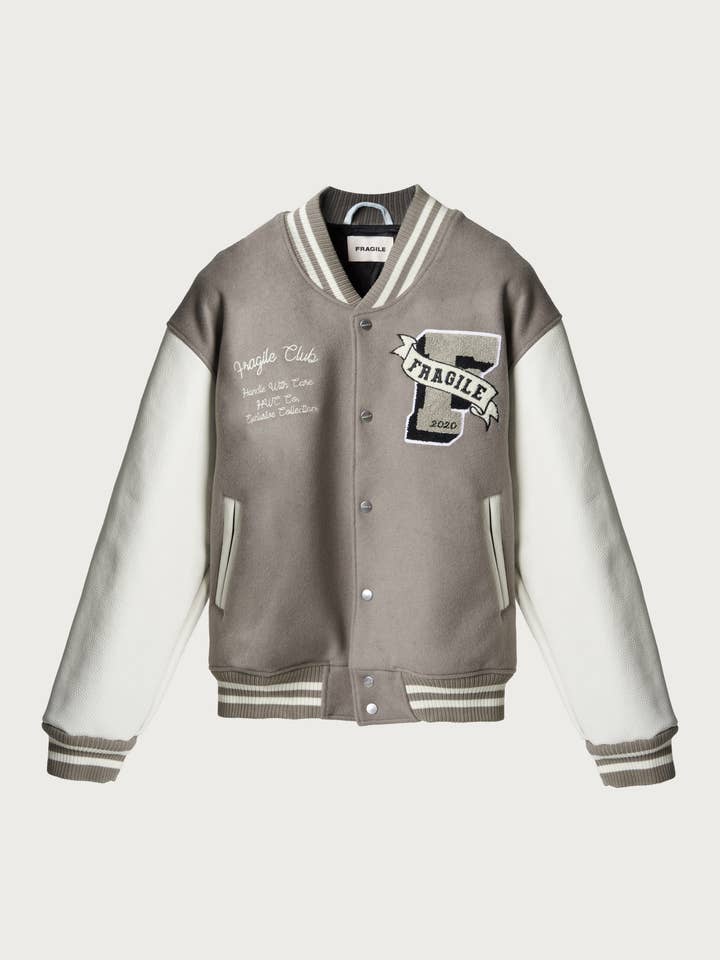 Veste universitaire FRAGILE® Dorian Gray pour la vente par FRGL