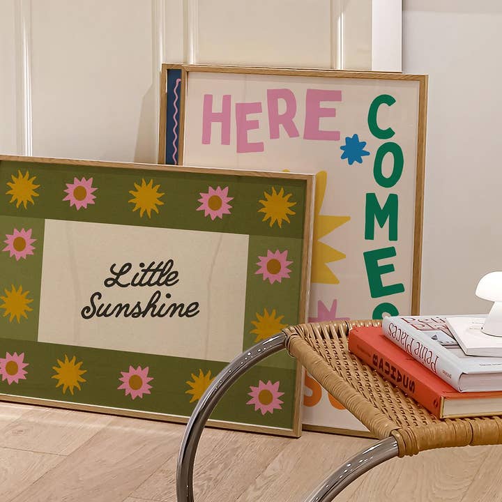 Little Sunshine Kids Print for wholesale by HollieGraphik