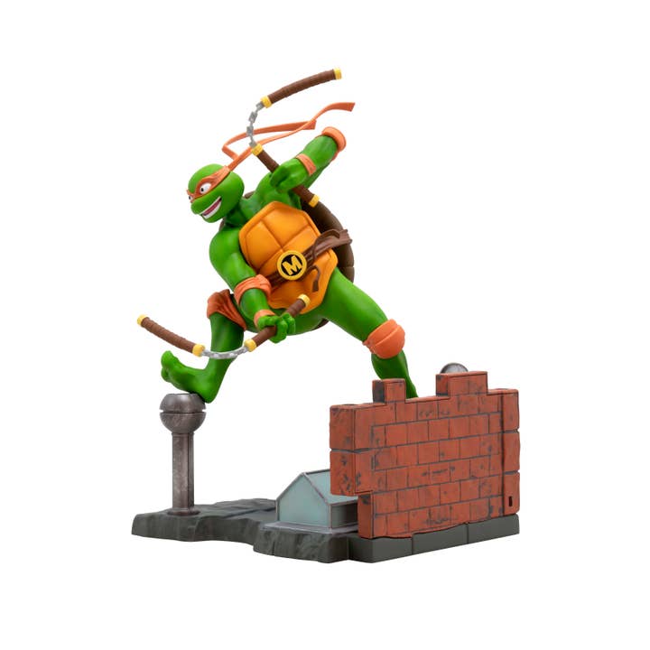 ABYstyle - Wholesale Figurine Toy - Kids - Teenage Mutant Ninja Turtles Michelangelo 7.7" Tall SFC
