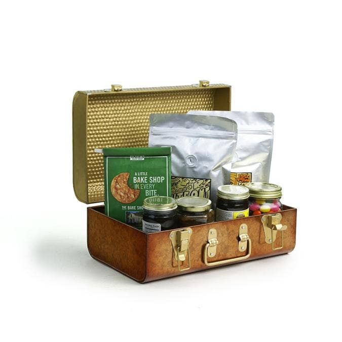 Buhi Imports – wholesale Decorative box – Metal Trunk Box Gold Copper Finish2