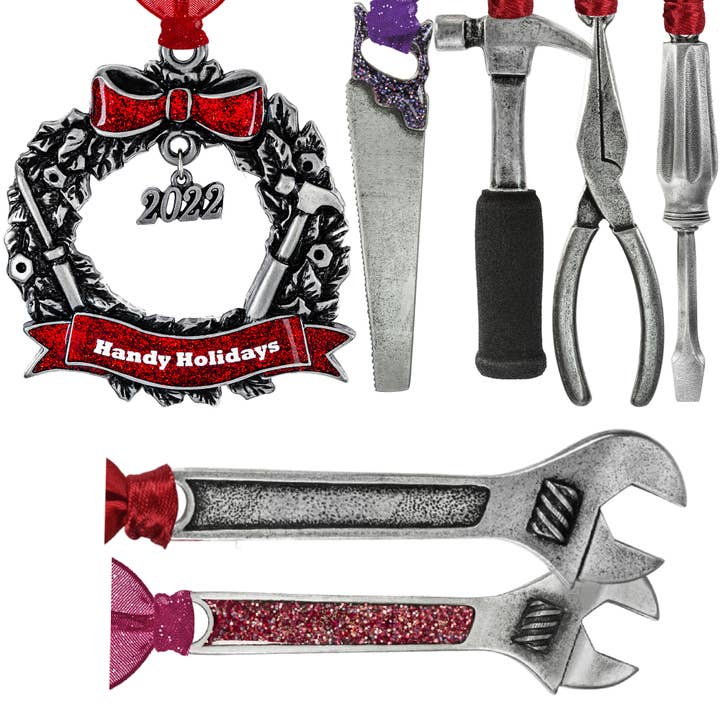 Gloria Duchin – wholesale Prydnad – Pewter skruvmejsel julprydnad2