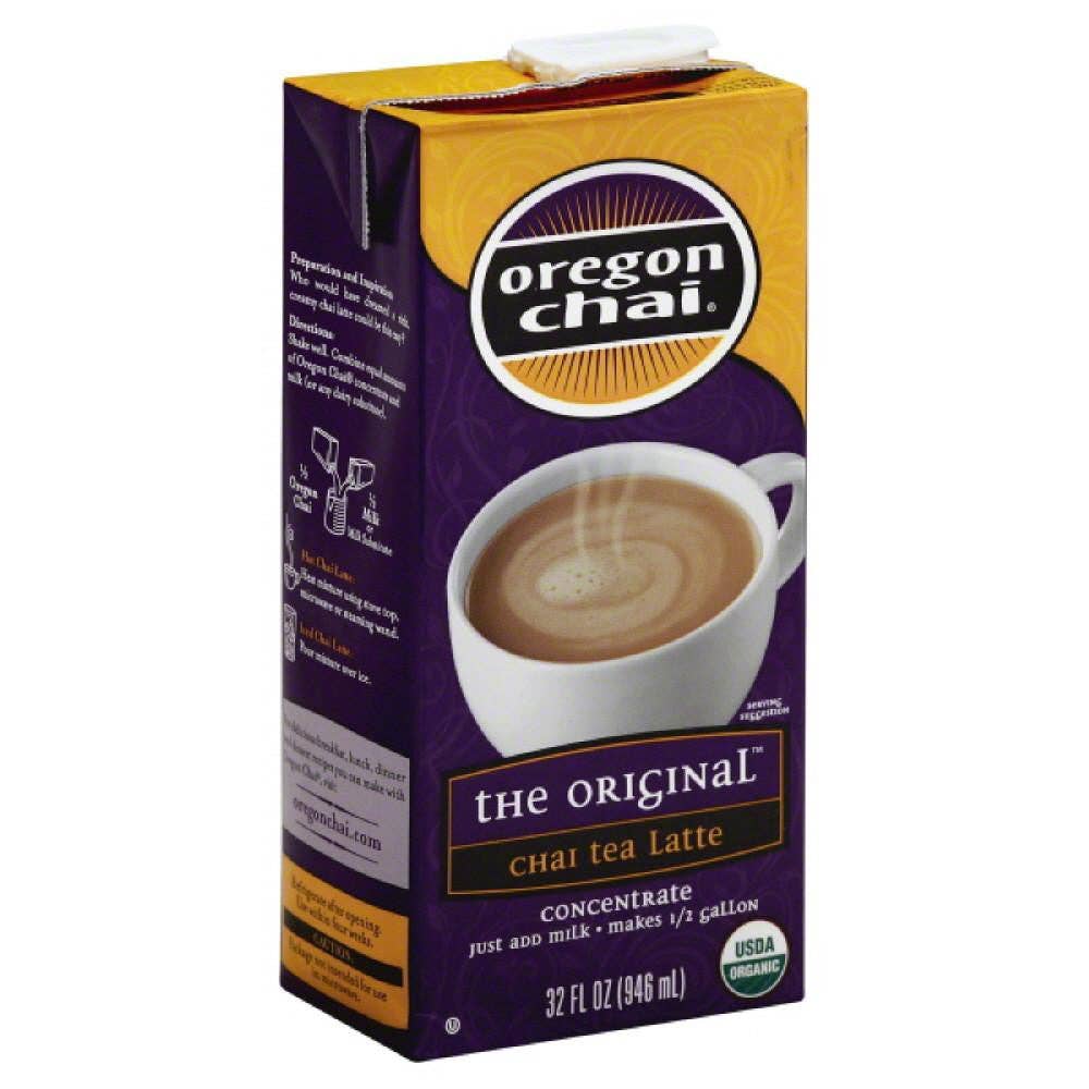 KeHE Distributors, LLC - Wholesale Tea Bags - Oregon Chai The Original Concentrate Chai Tea Latte, 32 Fo0