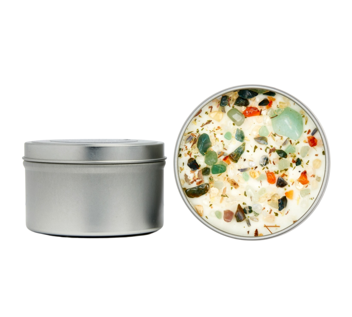 New Moon Beginnings - Wholesale Jar/Filled Candle - Mystical & Magical Candles, Spiritual Candle, Crystal Candle14