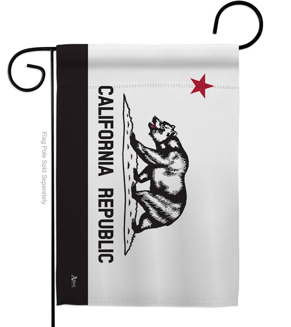 Two Group Flag Co – wholesale Flagga – Svart & Vit Kalifornien Americana Stater Inredning Flagga0