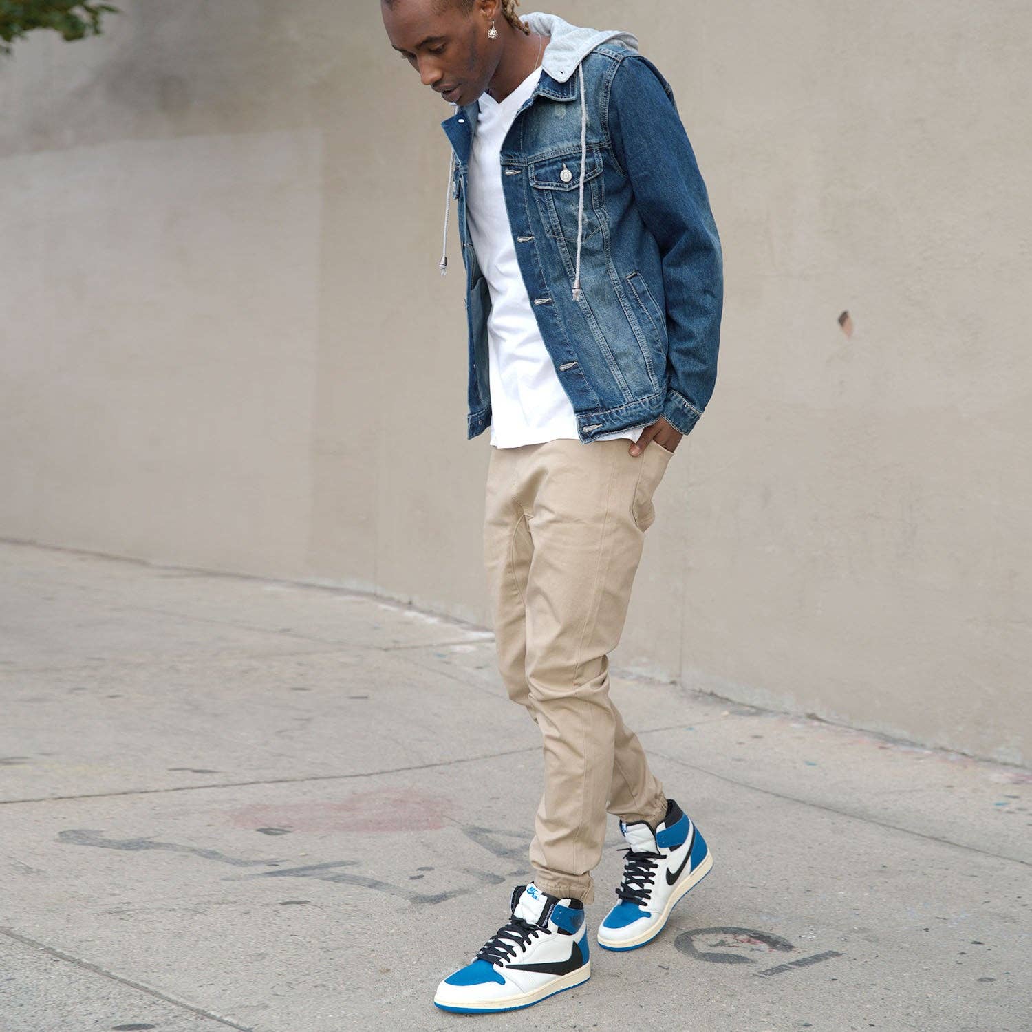 Victorious - Wholesale Denim Jacket - Men's - DK109 LAYERED HOODED DENIM JACKET (OPEN PACK)5