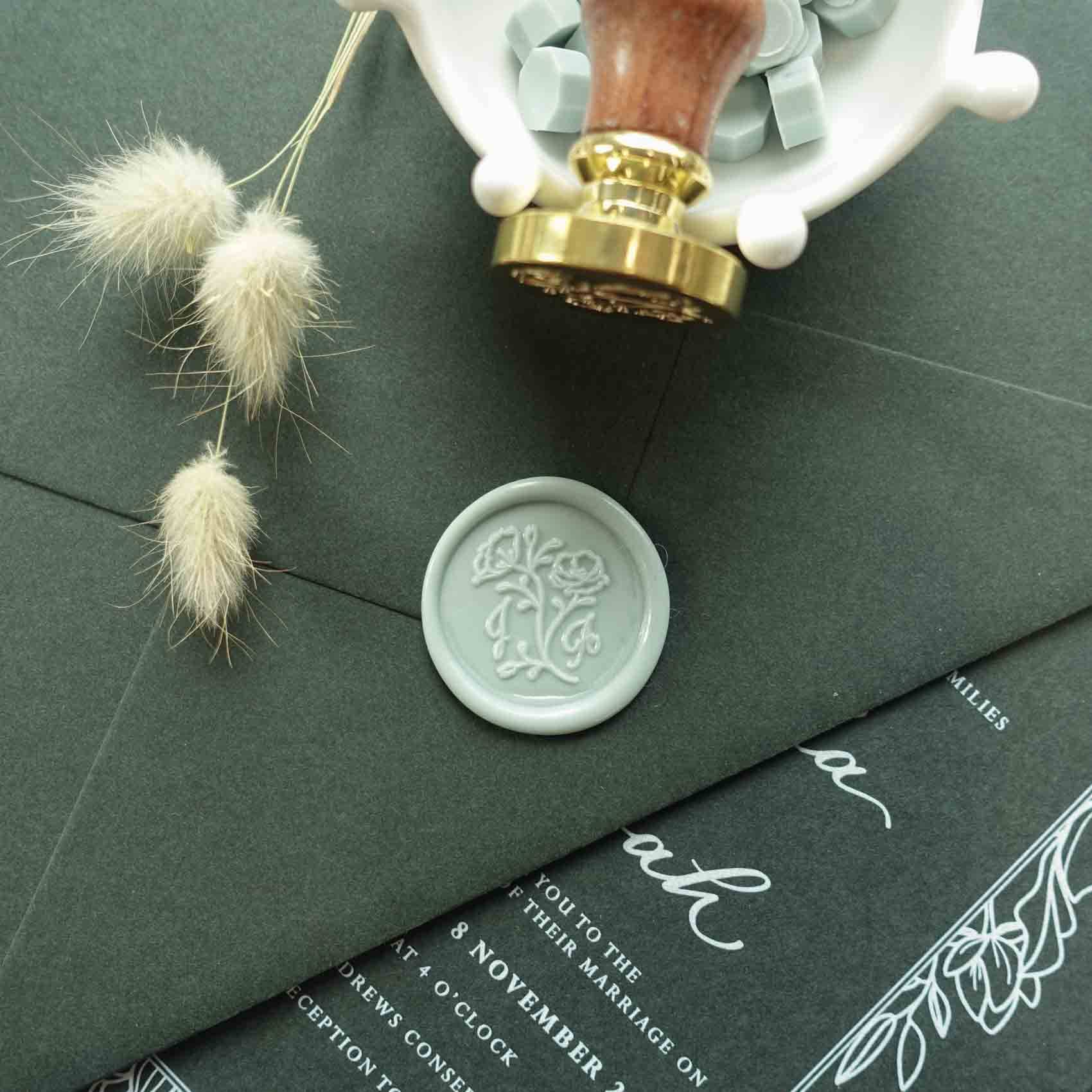 Fiona Ariva - Wholesale Sealing Wax - Sage Green 100pcs sealing wax beads granules pellets1