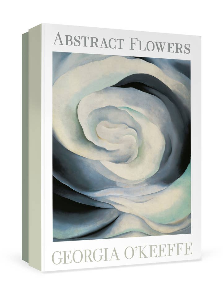 Georgia O'Keeffe: Abstract Flowers Boxed Notecard Assortment for wholesale by Pomegranate