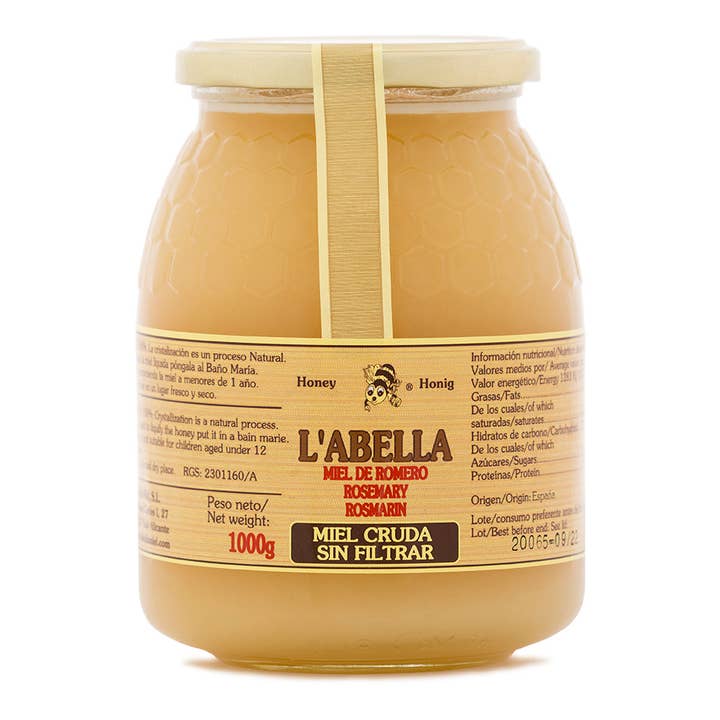 L'ABELLA MIEL - Wholesale Honey - L'Abellamel Raw Rosemary Honey 1000G0