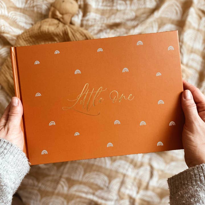 (Rainbows) Baby Journal - baby shower new parents gift book for wholesale by Blush And Gold