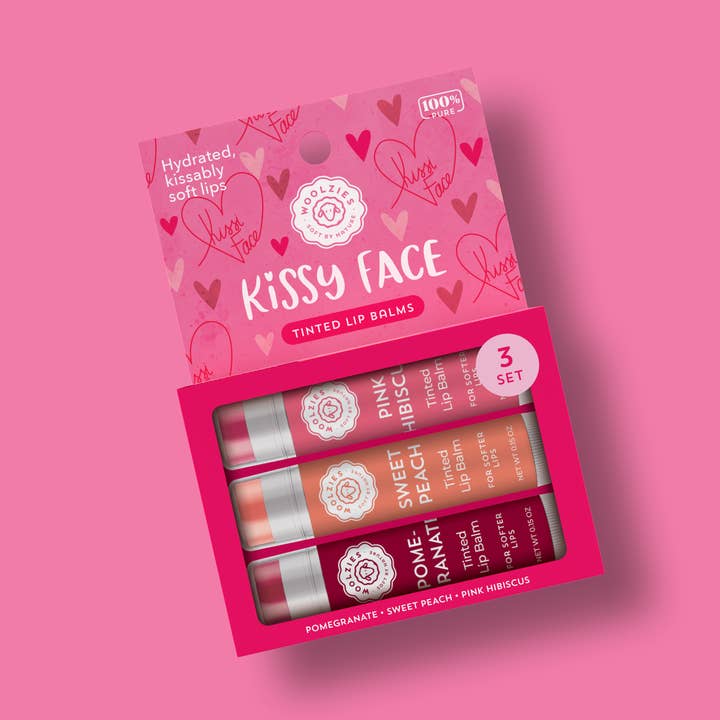 Woolzies - Wholesale Lip Balm Set - Kissy Face Lip Balm Set of 31