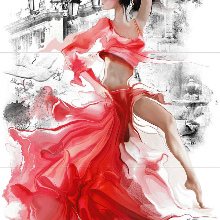 Let's Tango - Decor Transfer for wholesale by Hollow Supply LLC