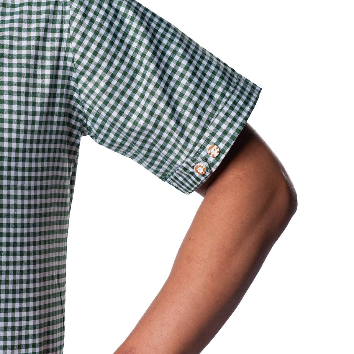 Partychimp - Wholesale Button Down Shirt - Men's - Trachtenshirt Leopold Short Sleeve3