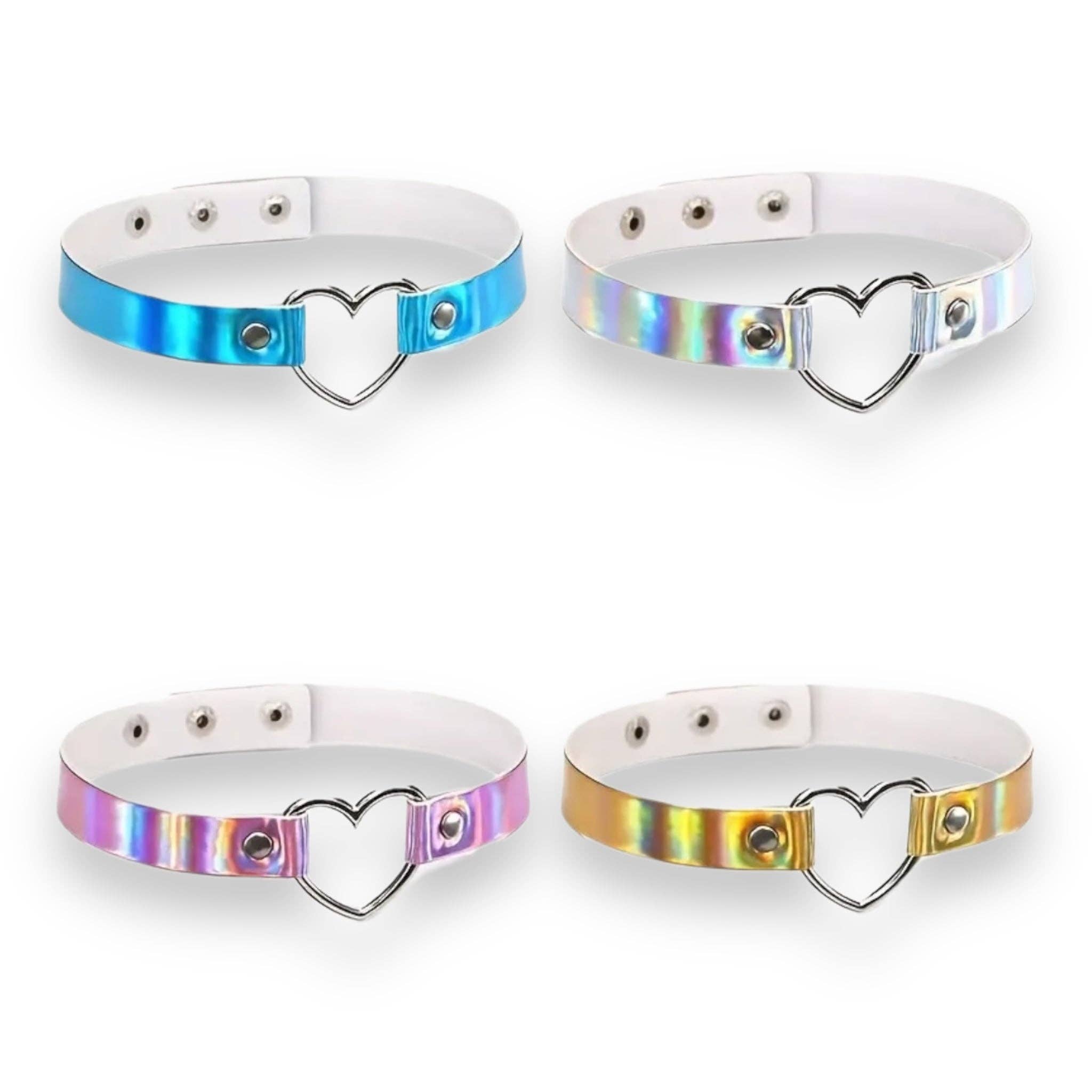 Kinky Pleasure - Wholesale Choker/Collar - Kinky Pleasure - T008 - Sexy Punk Style Choker - 12 Colors - 40cm28