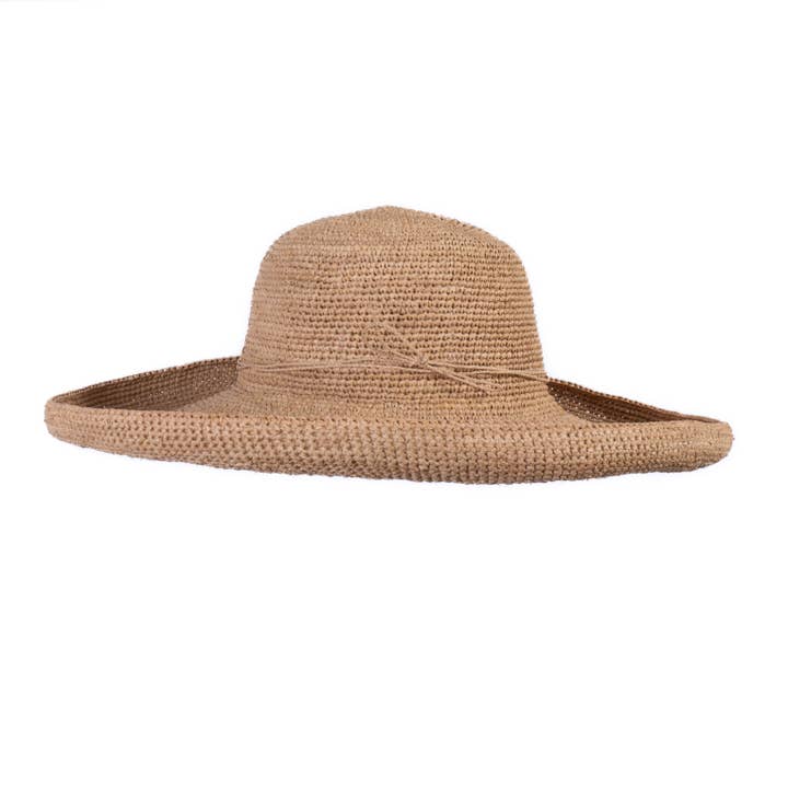 SANS-ARCIDET PARIS - Wholesale Straw Hat - Unisex - Magnolia Hat SS257