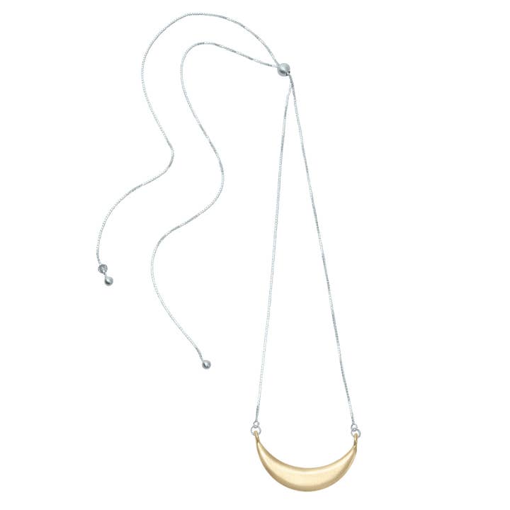 Luna Creciente justerbar halskæde - Bronze for engroshandel hos Cielomar Jewelry