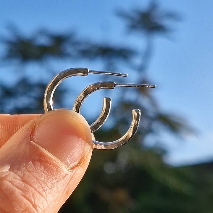 Moonlight Everyday Hoops - SMALL for wholesale by Nature's Finds Studio