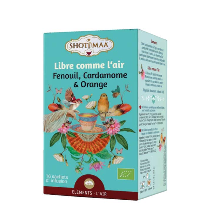 Zen'Arôme - Vendita all'ingrosso Tisane salutari e depurative - Tisana biologica rilassante Libre comme Air - 16 bustine2