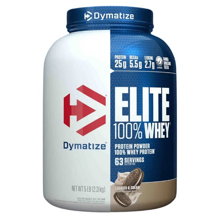 L&F Universal Goods - Wholesale Protein/Superfood Powder - Dymatize Elite 100% Whey Protein Powder Cookies & Cream