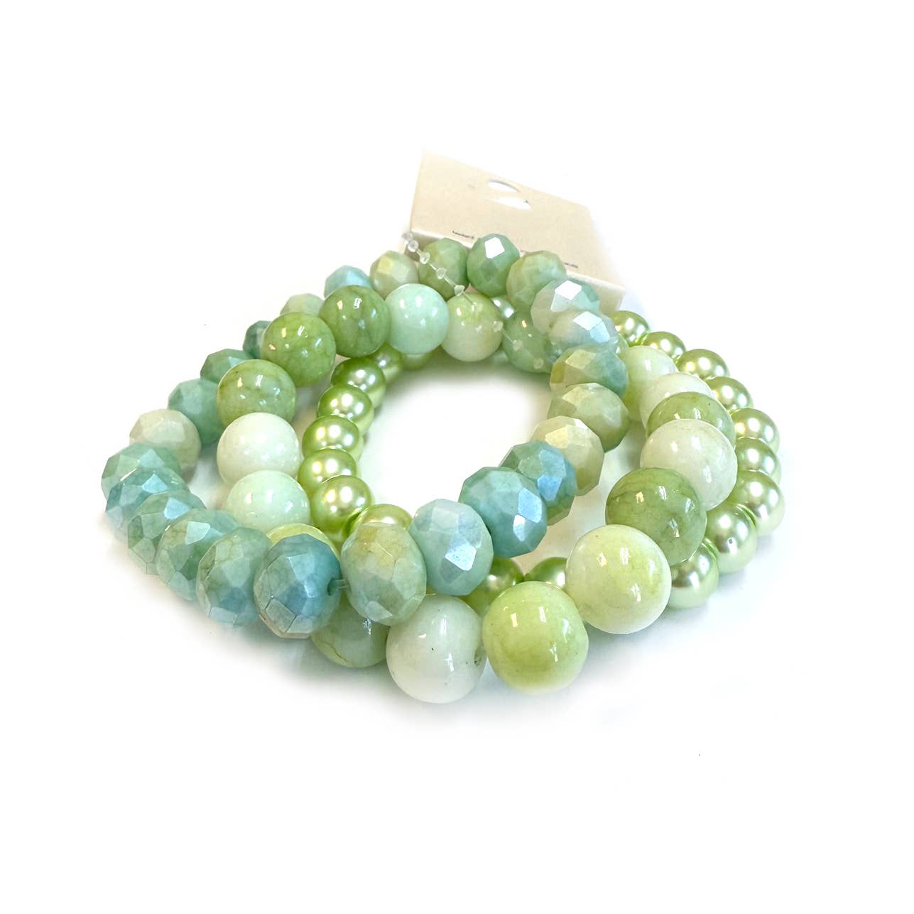 StarryNYC – Großhandel Perlenarmband – 3 Stück Heilende Kristall Naturstein Perlen Stretch Armbänder4