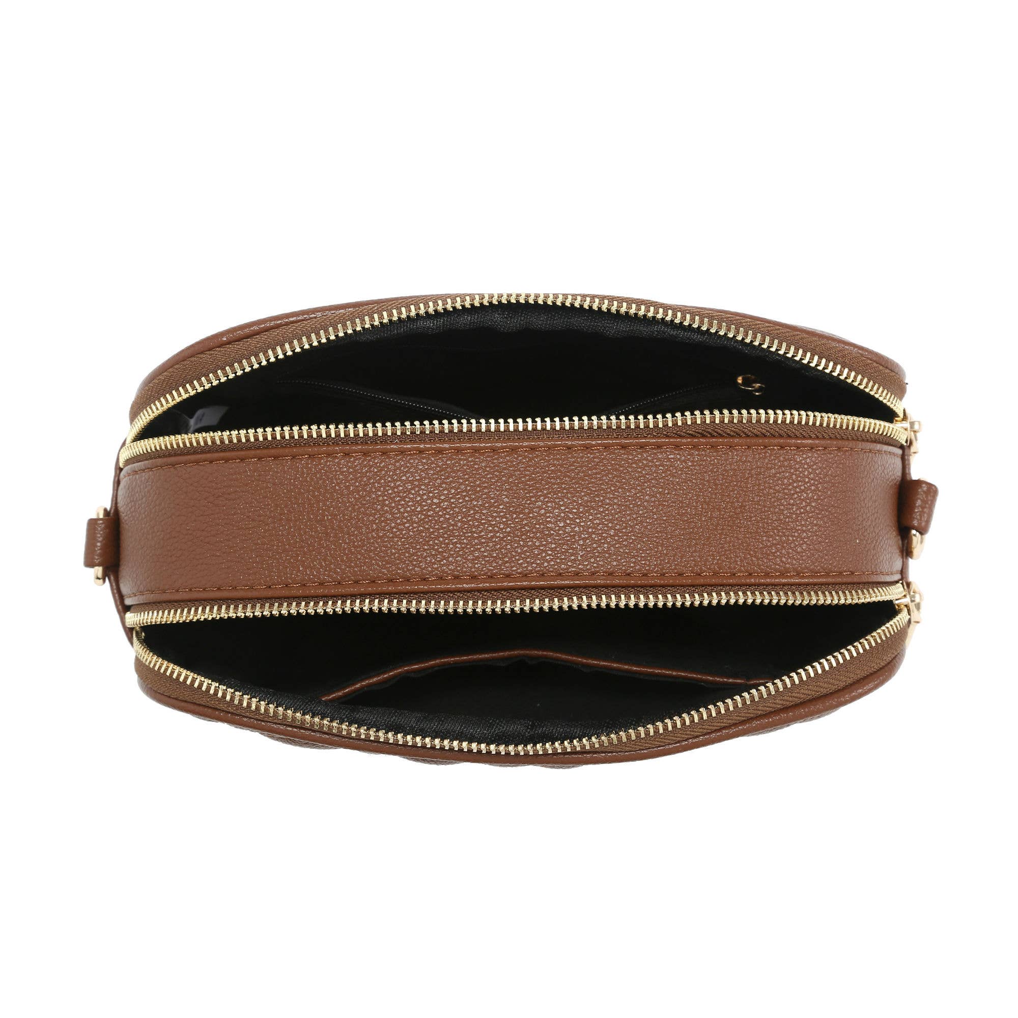 Papaya Fashion Ltd - Wholesale Crossbody bag – Women's - CD21-0352 Cross Body Handbag with double zip top sections7