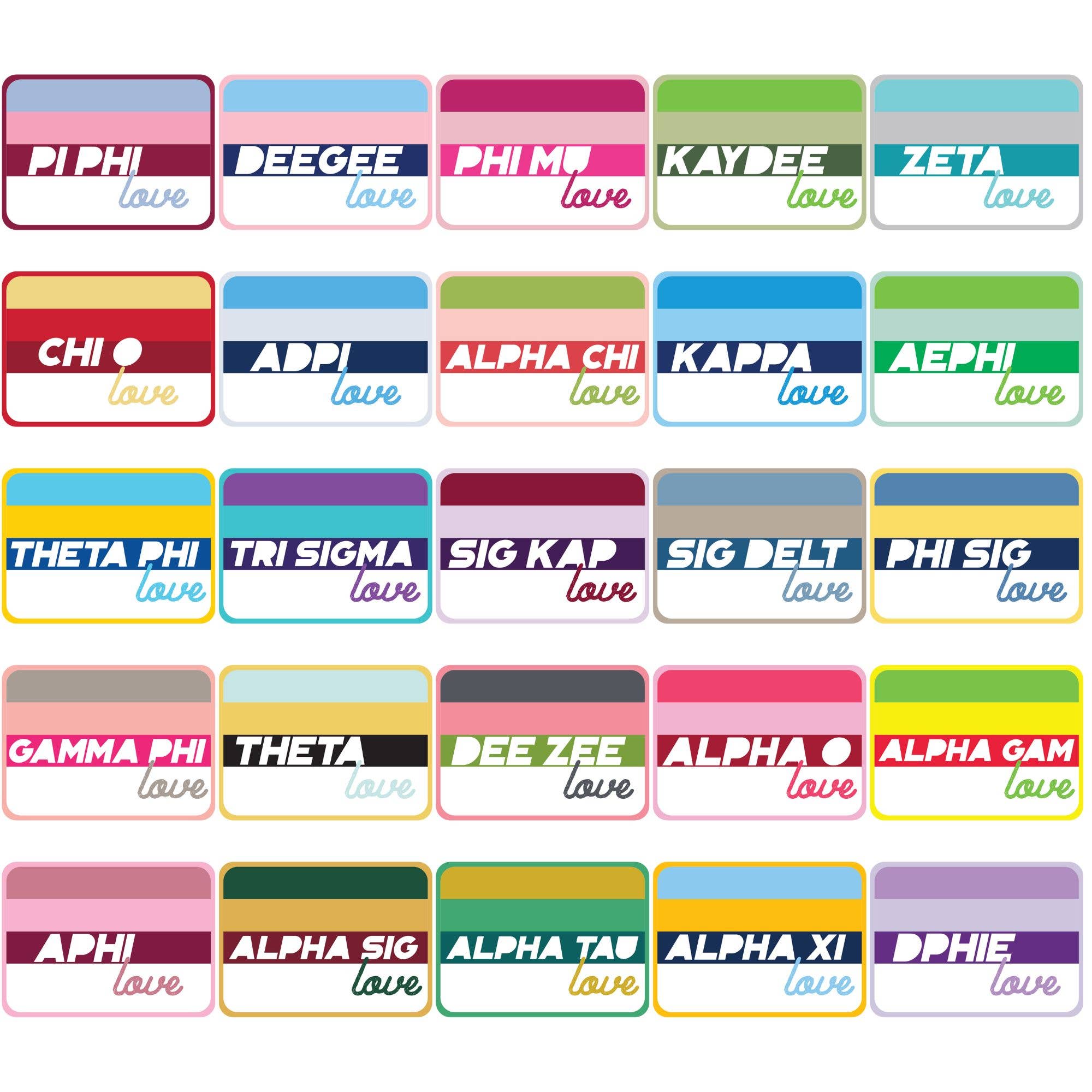 Sarahndipity Shop - Wholesale Trucker Hat - Women's - Sorority 2-Tone Trucker Hat - Choose your Design/Pattern10