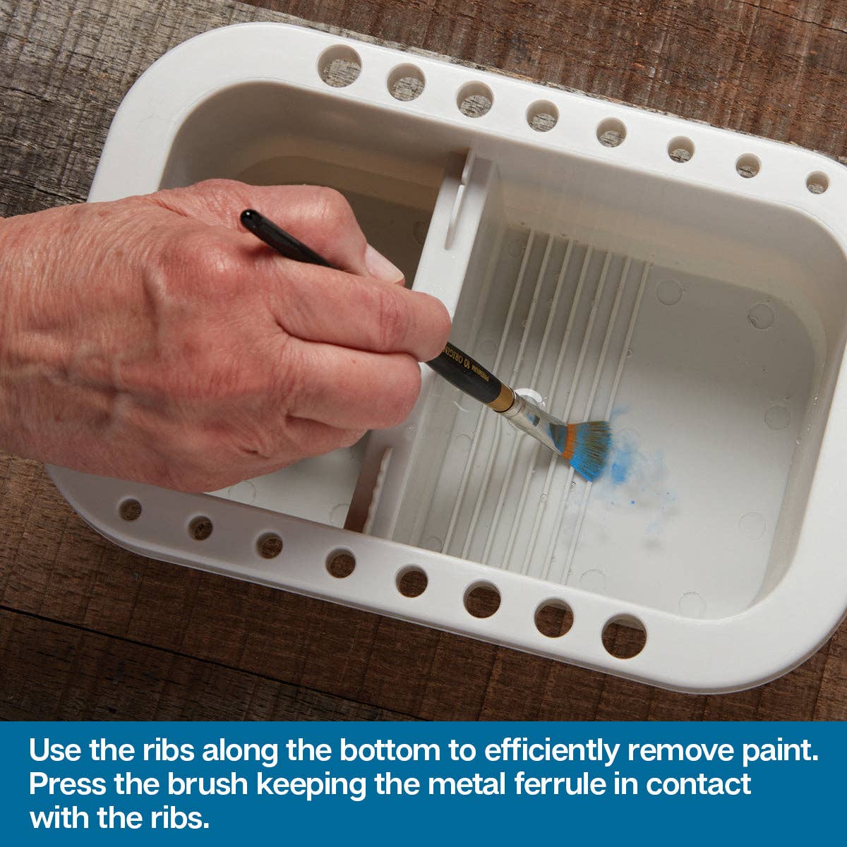 KINGART - Wholesale Palette/Mixing Tray - Brush Tub II4