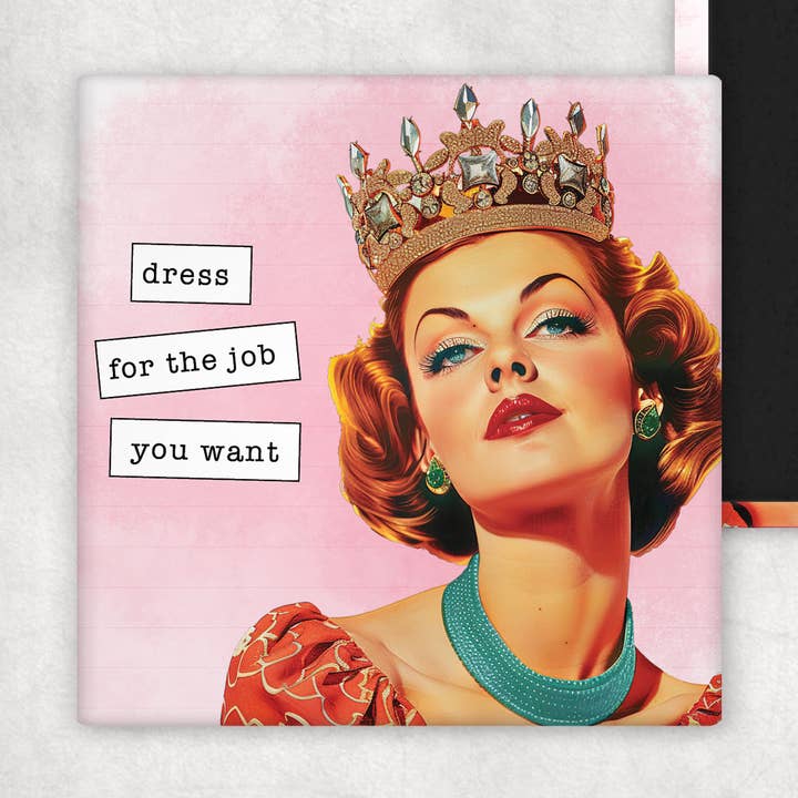 VÍSTETE PARA EL TRABAJO QUE QUIERES II IMÁN 2x2 para venta al por mayor de Stuck On Joy