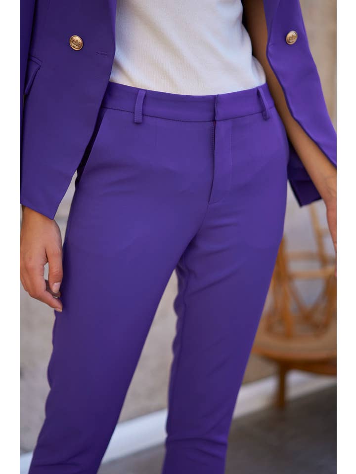 Attentif Paris - Wholesale Broek - Dames - Attentif Paris tijdloze high-waisted sigarettenbroek59