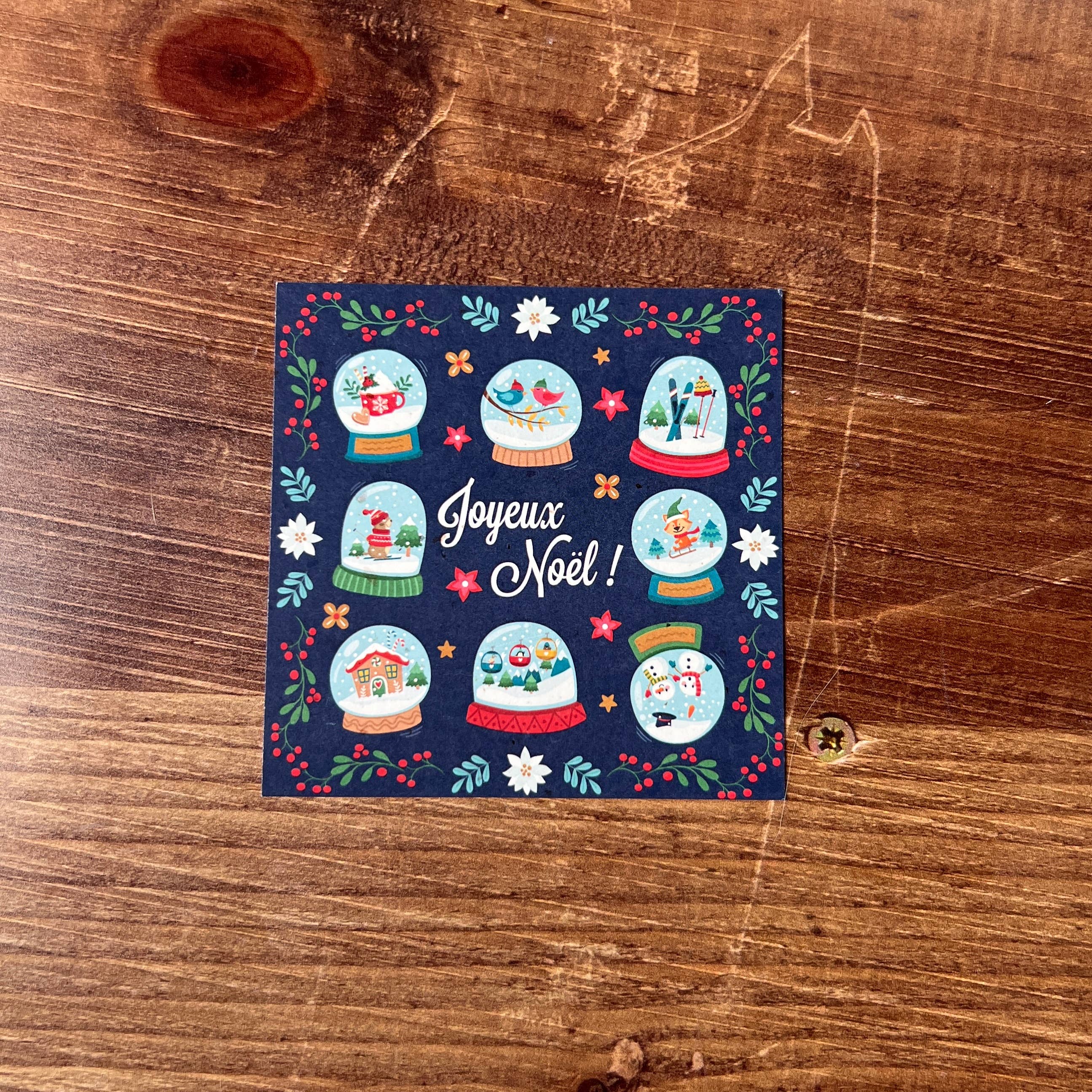 Les cartes de Lulu - Wholesale Kerstkaartje - Duurzame kerstkaarten 9x9 cm2