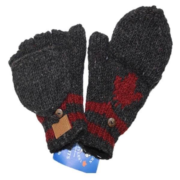 Northern Lifestyles Canada - Venta al por mayor Guantes - Unisex - Guantes de cazador 100% lana para hombre y mujer. 100% lana con forro polar. Hecho a mano.