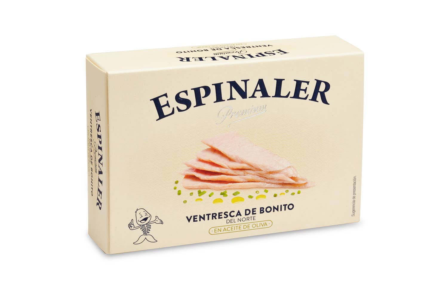 ESPINALER 1896 S.L – Großhandel Fischkonserven – Ventresca de Bonito in Olivenöl ESPINALER PREMIUM