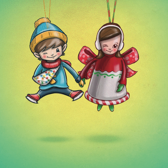 Oliver the Ornament - Wholesale Reference - Oliver the Ornament Meets Belle Hard-Bound Book11