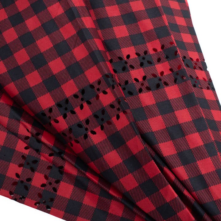 Selini New York - Wholesale Umbrella - Unisex - Inverted Gingham Checkered Umbrella5