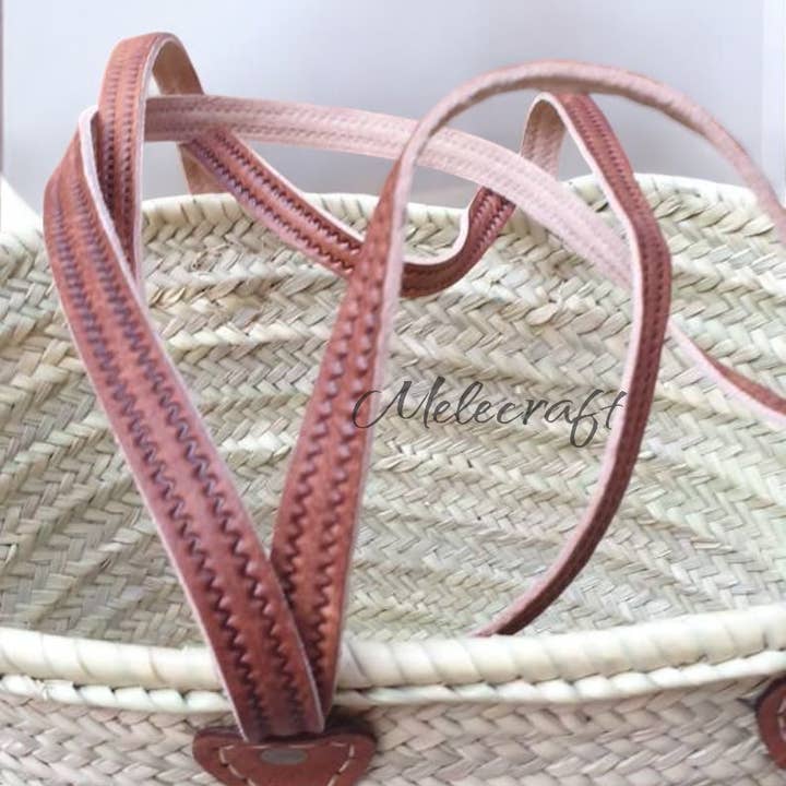 Melecraft – wholesale Basket – Handmade Natural Straw Market Bags2