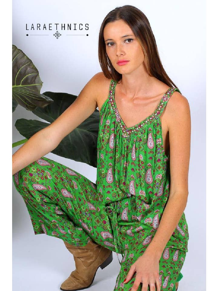 LARA ETHNICS - Wholesale Jumpsuit – Women's - TANK TOP - JAMU17