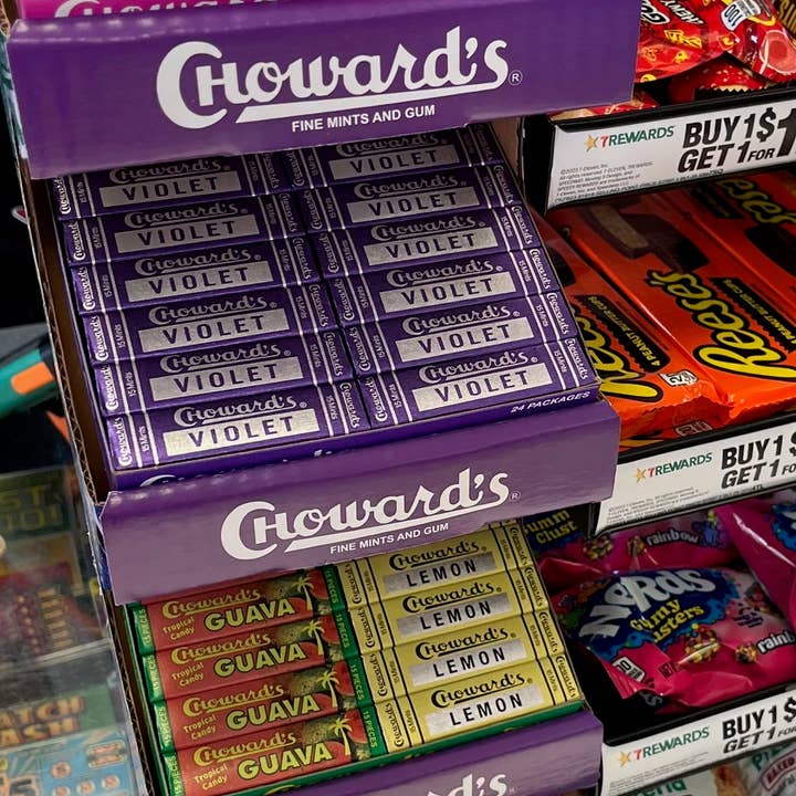 C. Howard Company, Inc. - Wholesale Chewing Gum - 96 ct. side kick or counter shipper5