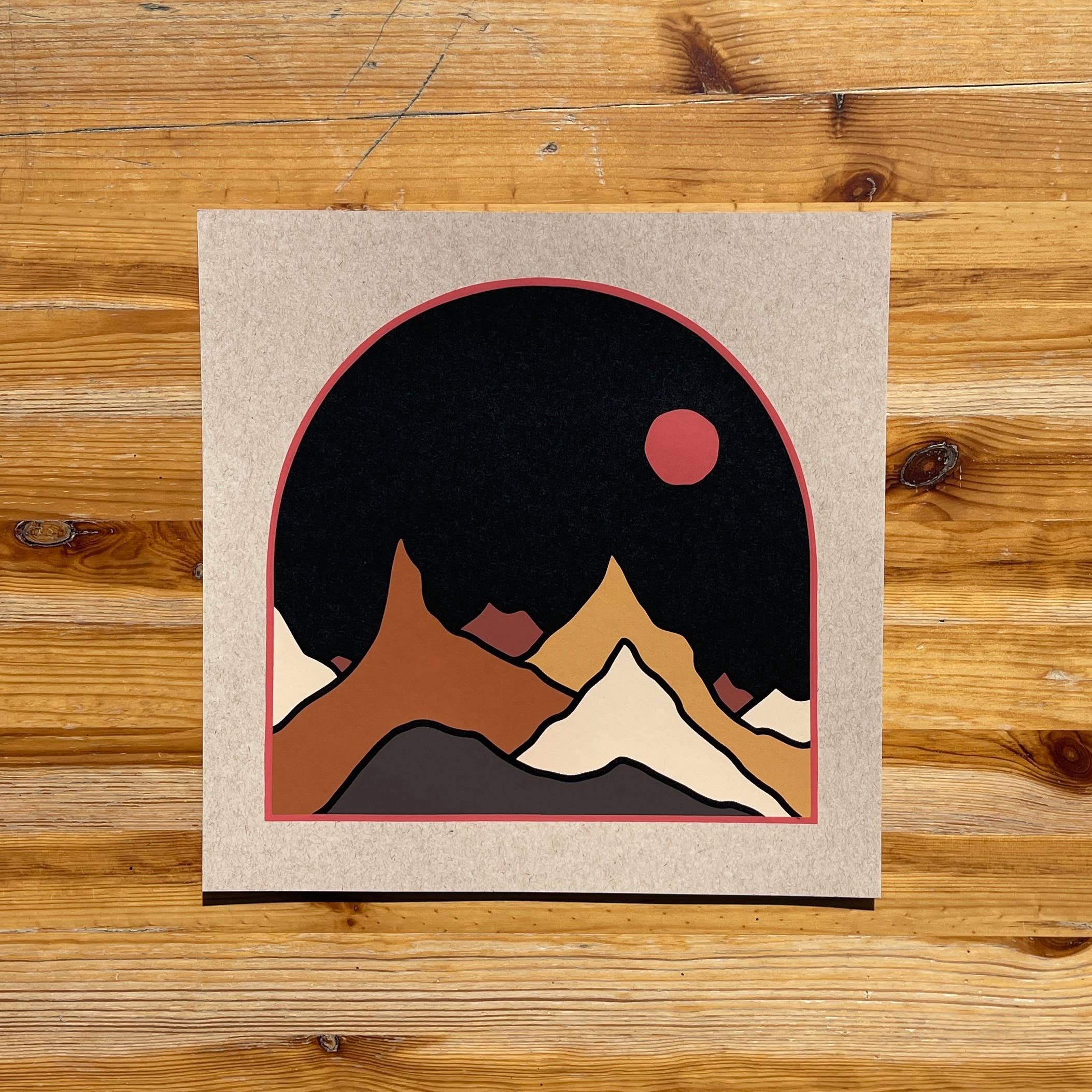 Lake Effect Press - Wholesale Art Print - Entrez-vous? (Screen Print)