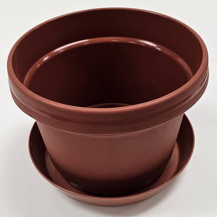 Terra Cotta Flower Pot with Saucer for wholesale by Austin Planter