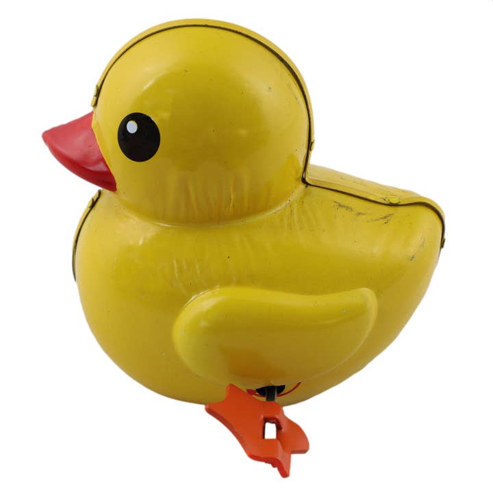 Tribal Trade GmbH - Wholesale Classic Toy - Kids - Tin toy duck rubber duck tin duck